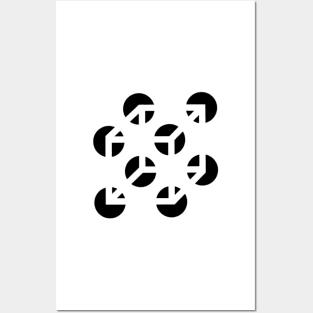 square dots Posters and Art